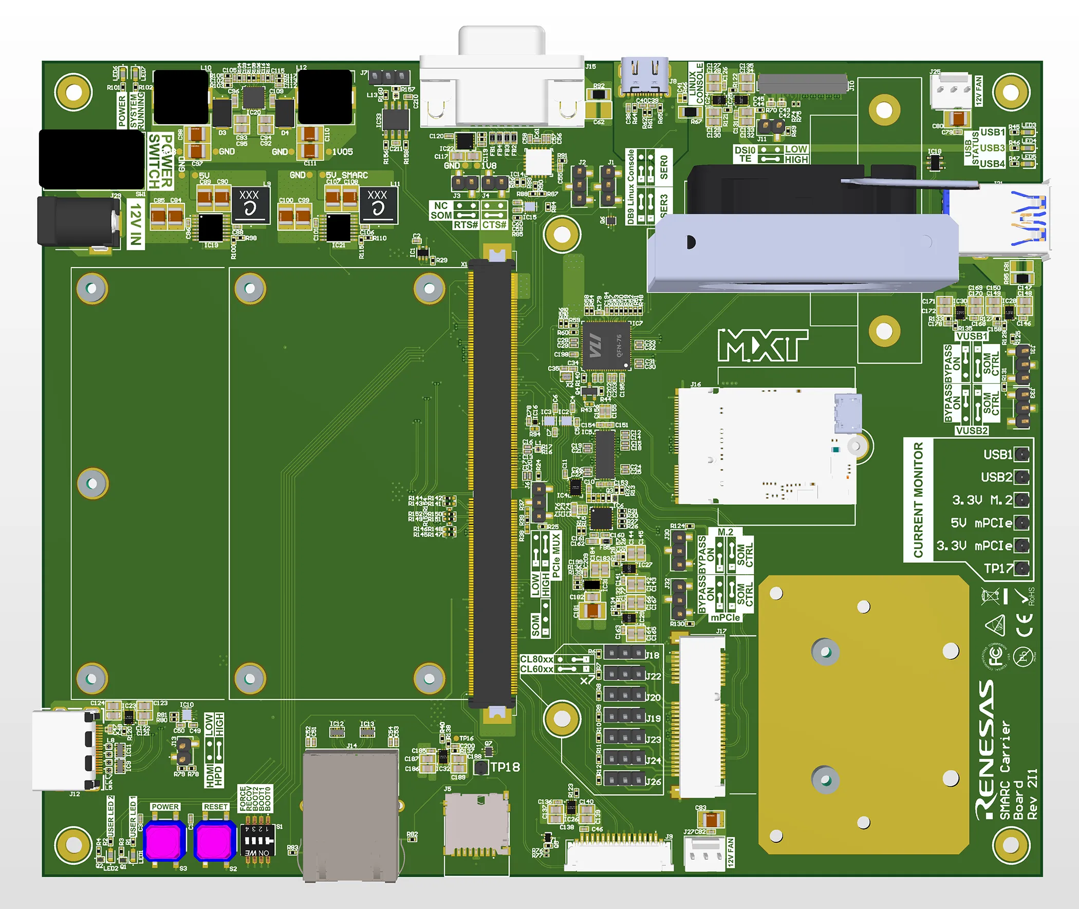 MXT-CARBRD-SMARC-TOP