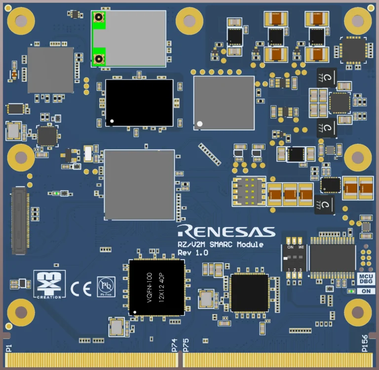 MXT SMARC SoM for RZ/V2M – Efficient Edge AI for Vision Systems