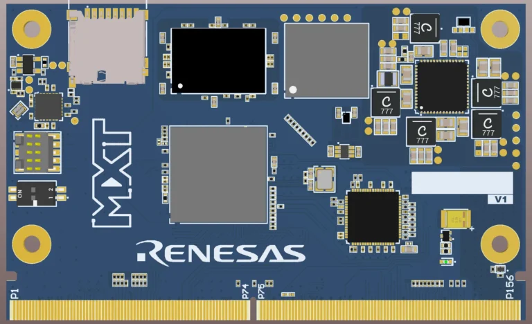MXT SMARC SoM for RZ/V2MA – AI Vision Accelerator for Edge Devices